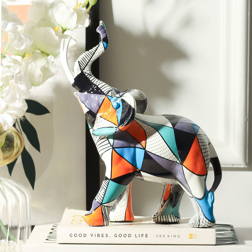 Modernist Elephant Sculpture Small