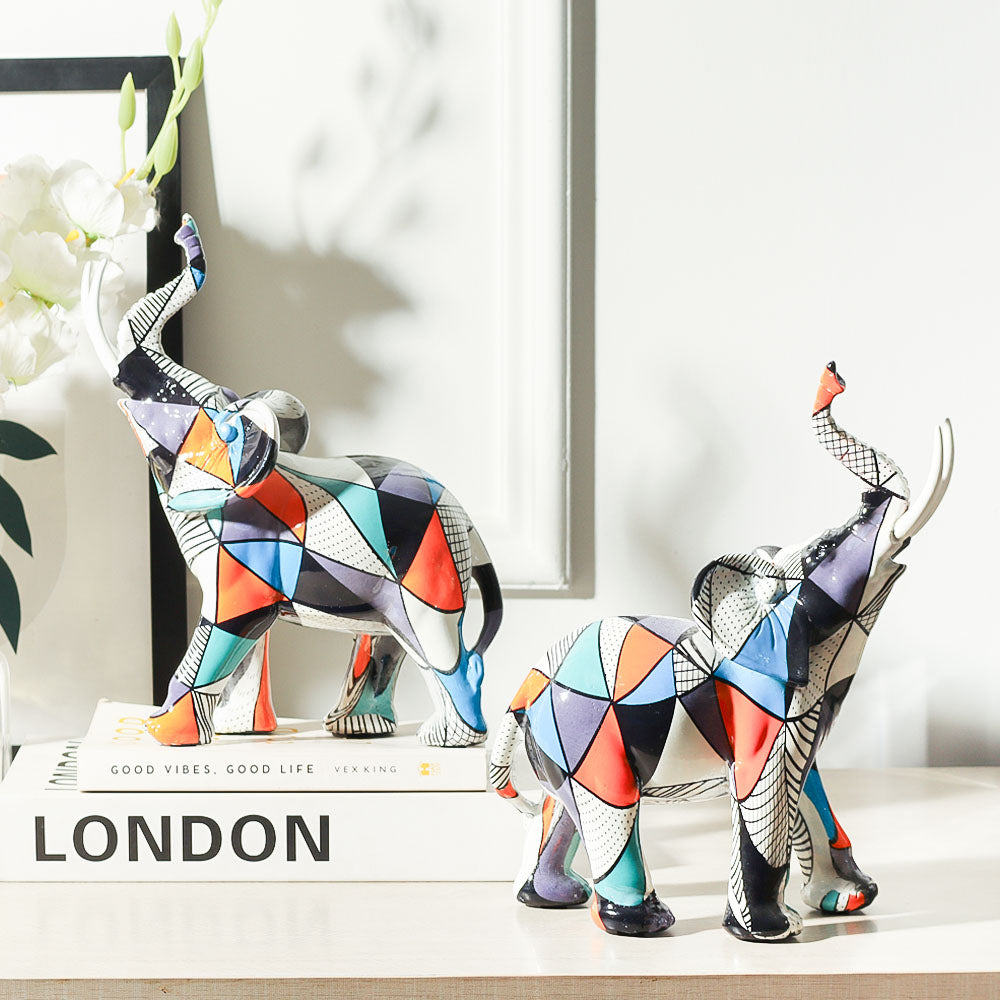 Modernist Elephant Sculpture Small