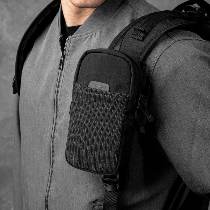 Modular Shoulder Pocket Max - Axoflux Black