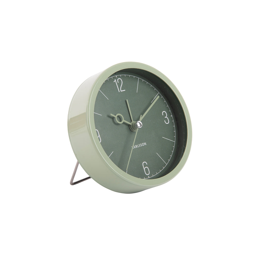 Monocle Alarm Clock - Jungle Green