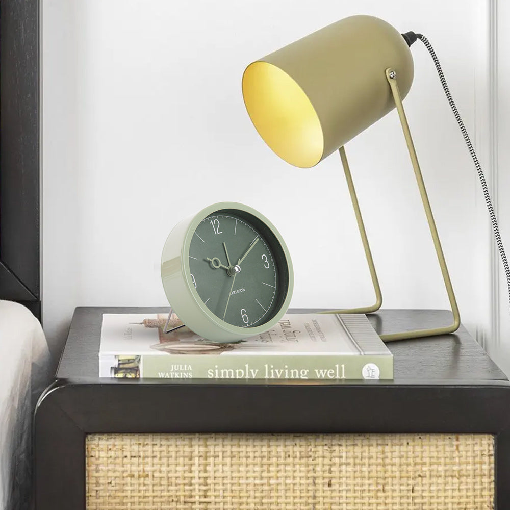 Monocle Alarm Clock - Jungle Green