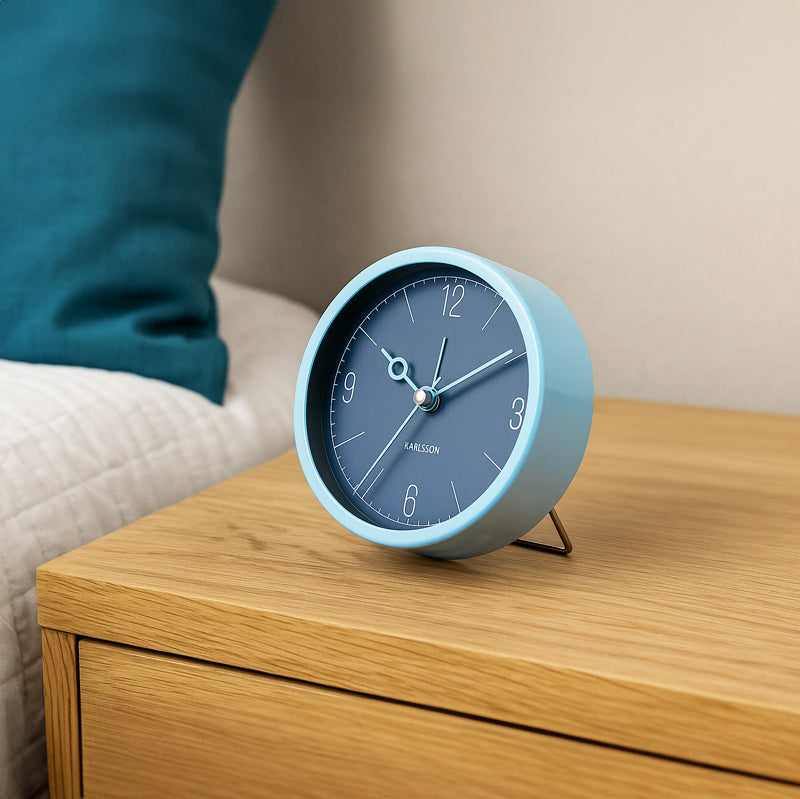 Monocle Alarm Clock - Night Blue