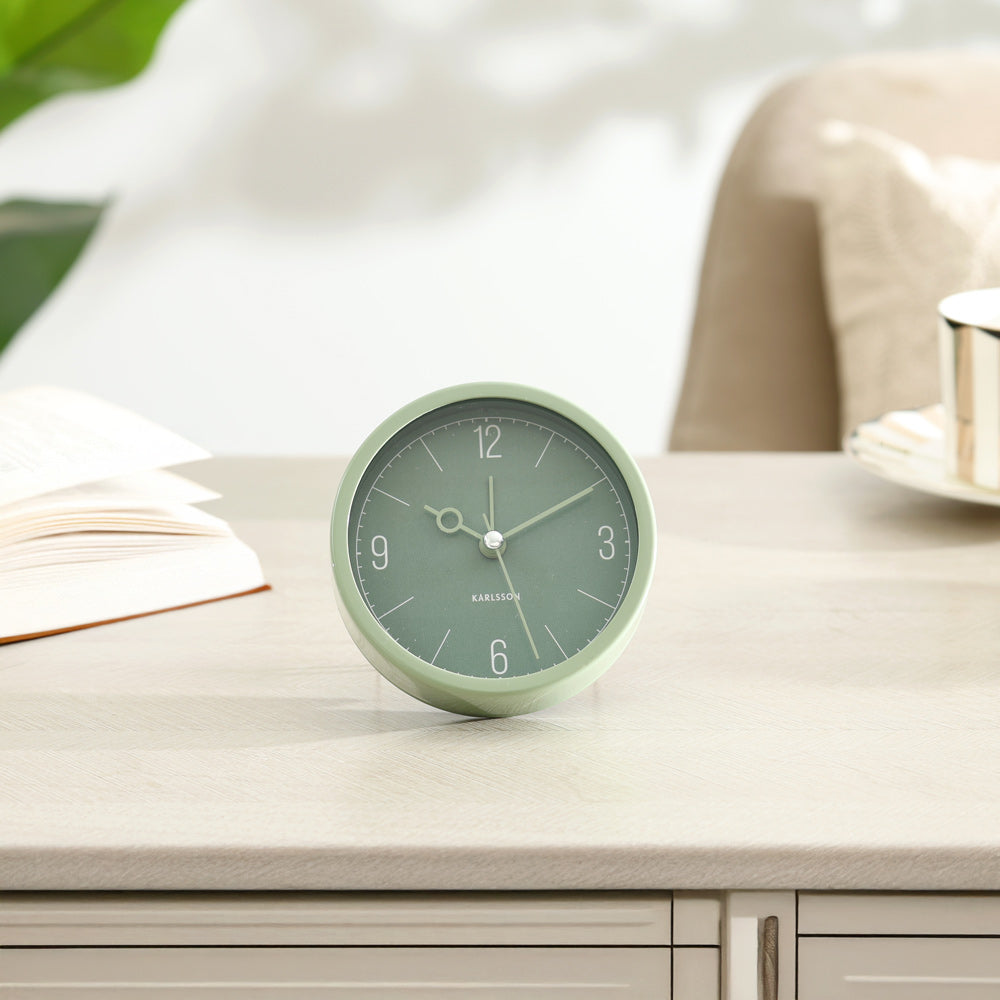 Monocle Alarm Clock - Jungle Green