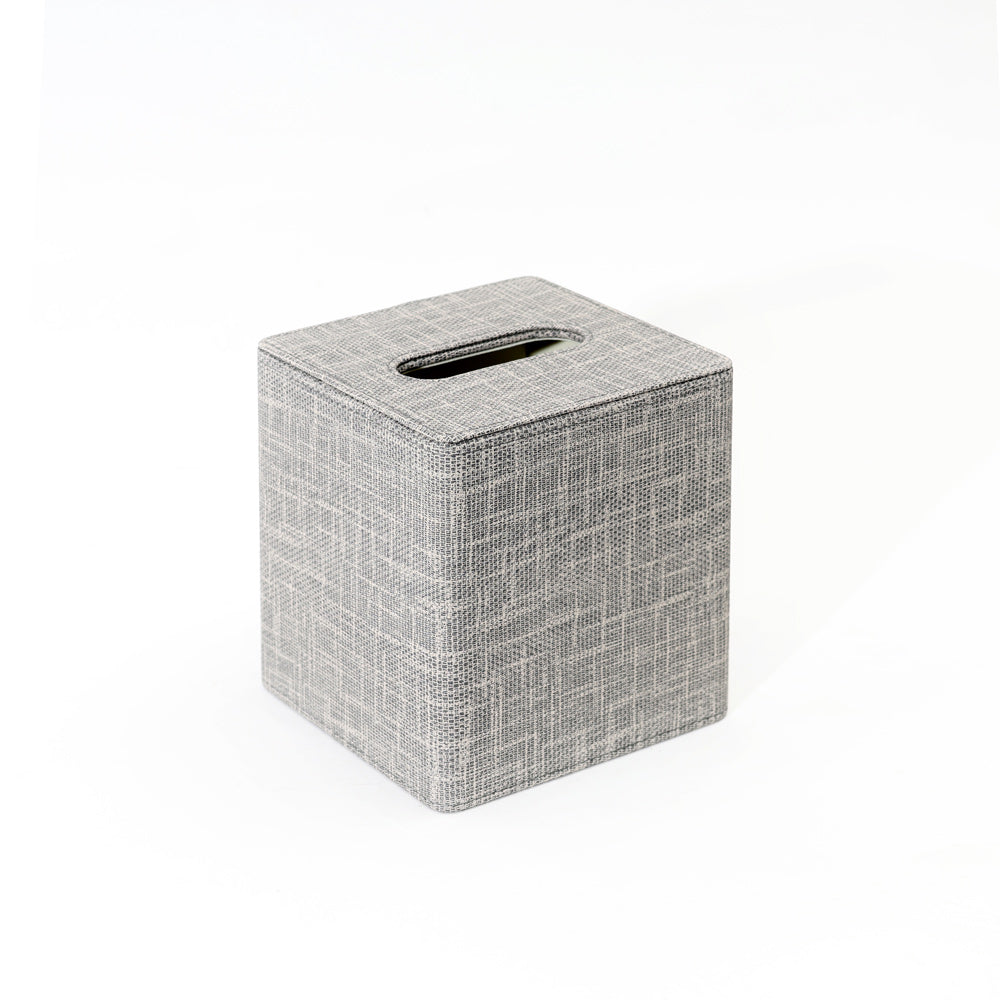 Monte Square Tissue Box Holder - Graphite