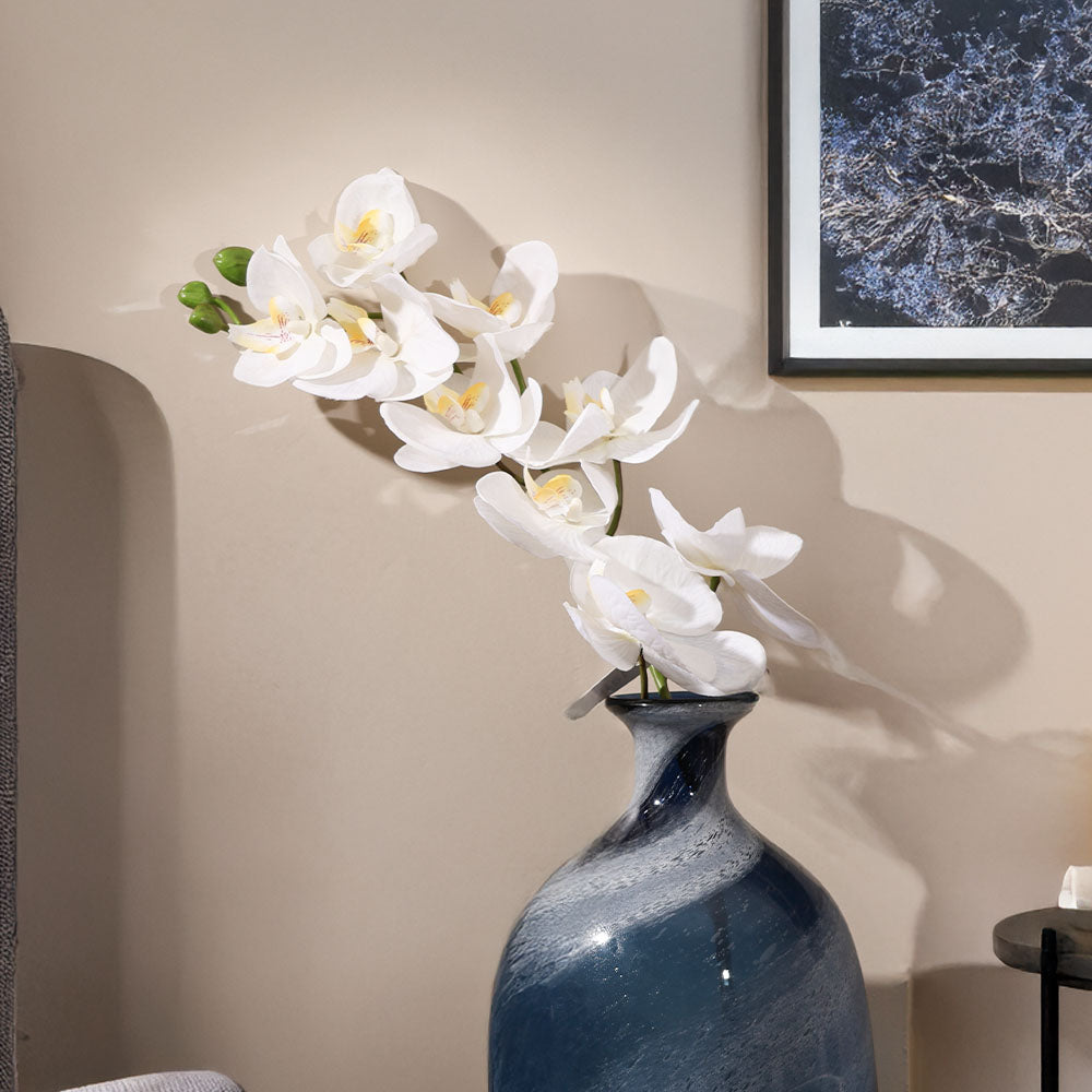 Phalaenopsis Orchid Faux Stem - Ivory