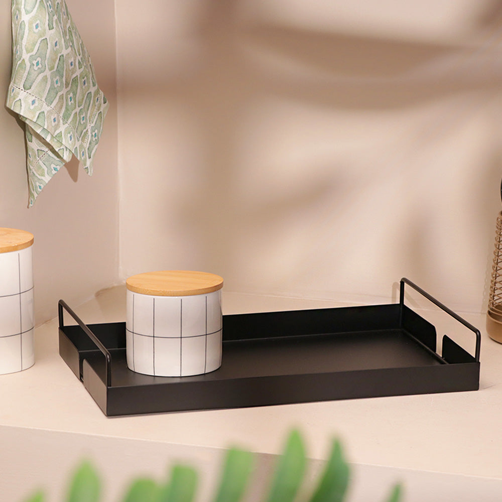 Muro Serving Tray Medium - Black