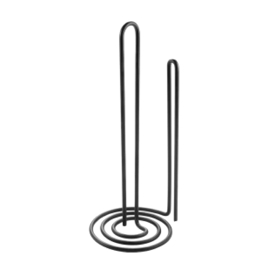 My-Roll Vertical Kitchen Paper Roll Holder - Black