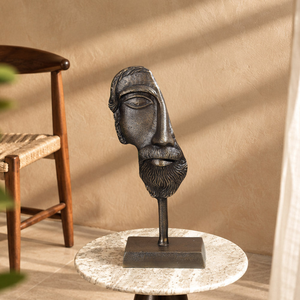 Mythos Metal Sculpture Large - Vintage Black
