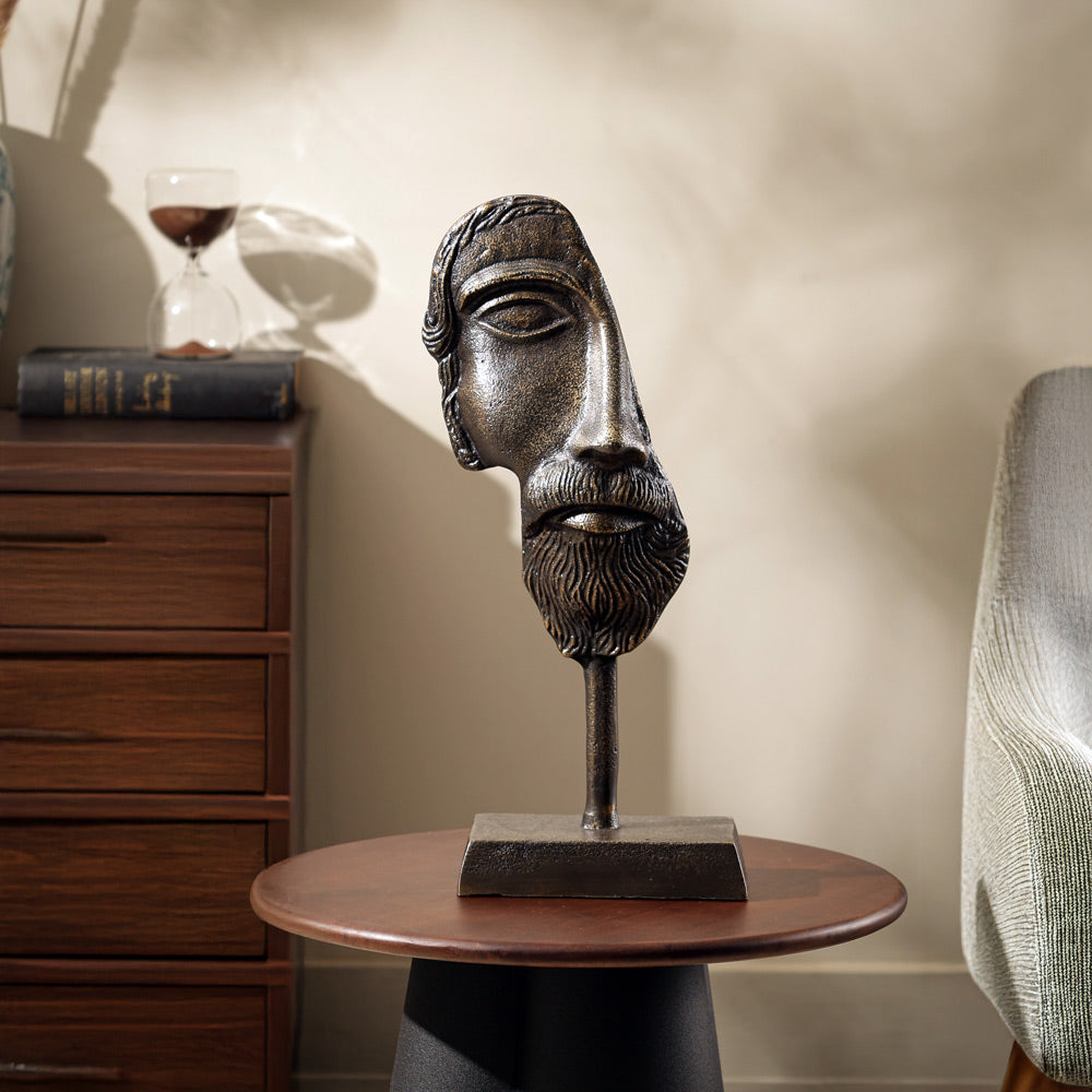 Mythos Metal Sculpture Large - Vintage Black