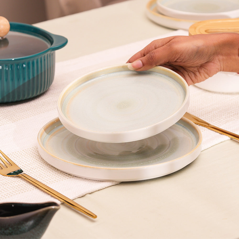 Nava Dessert Plate - Sage