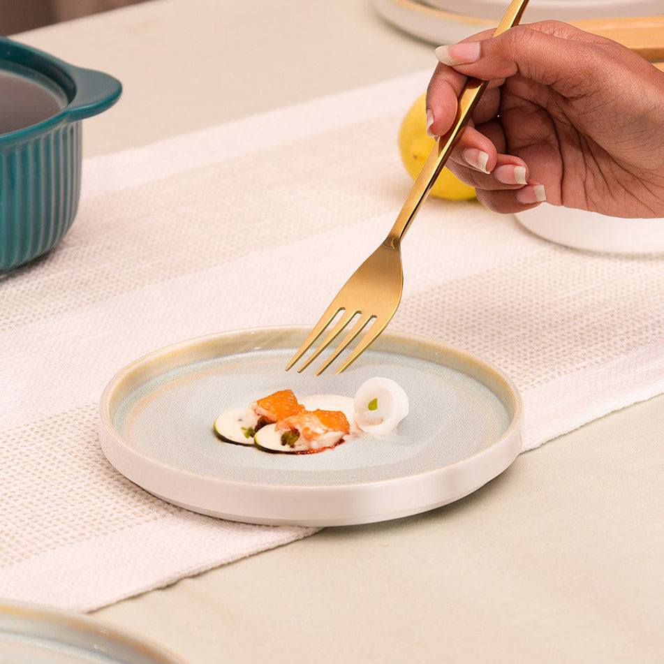 Nava Dessert Plate - Sage