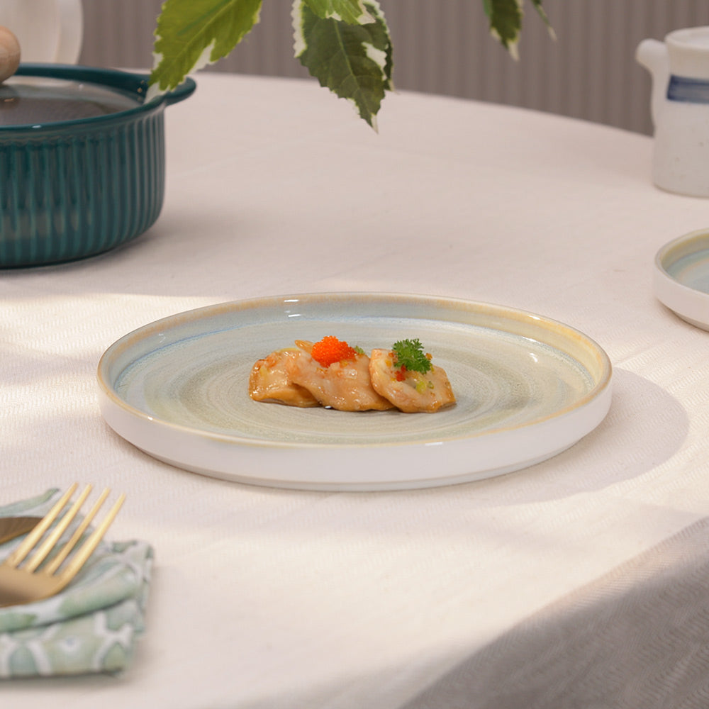 Nava Quarter Plate - Sage