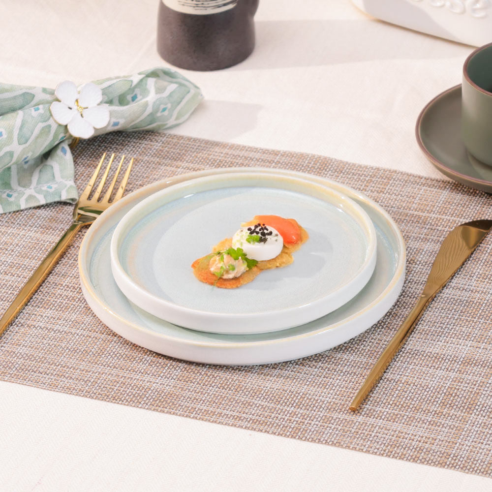 Nava Quarter Plate - Sage