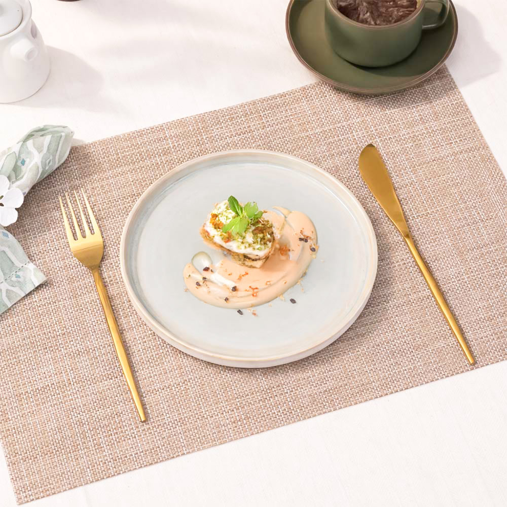 Nava Quarter Plate - Sage