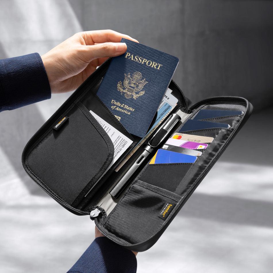 Navigator Passport Holder - Grey