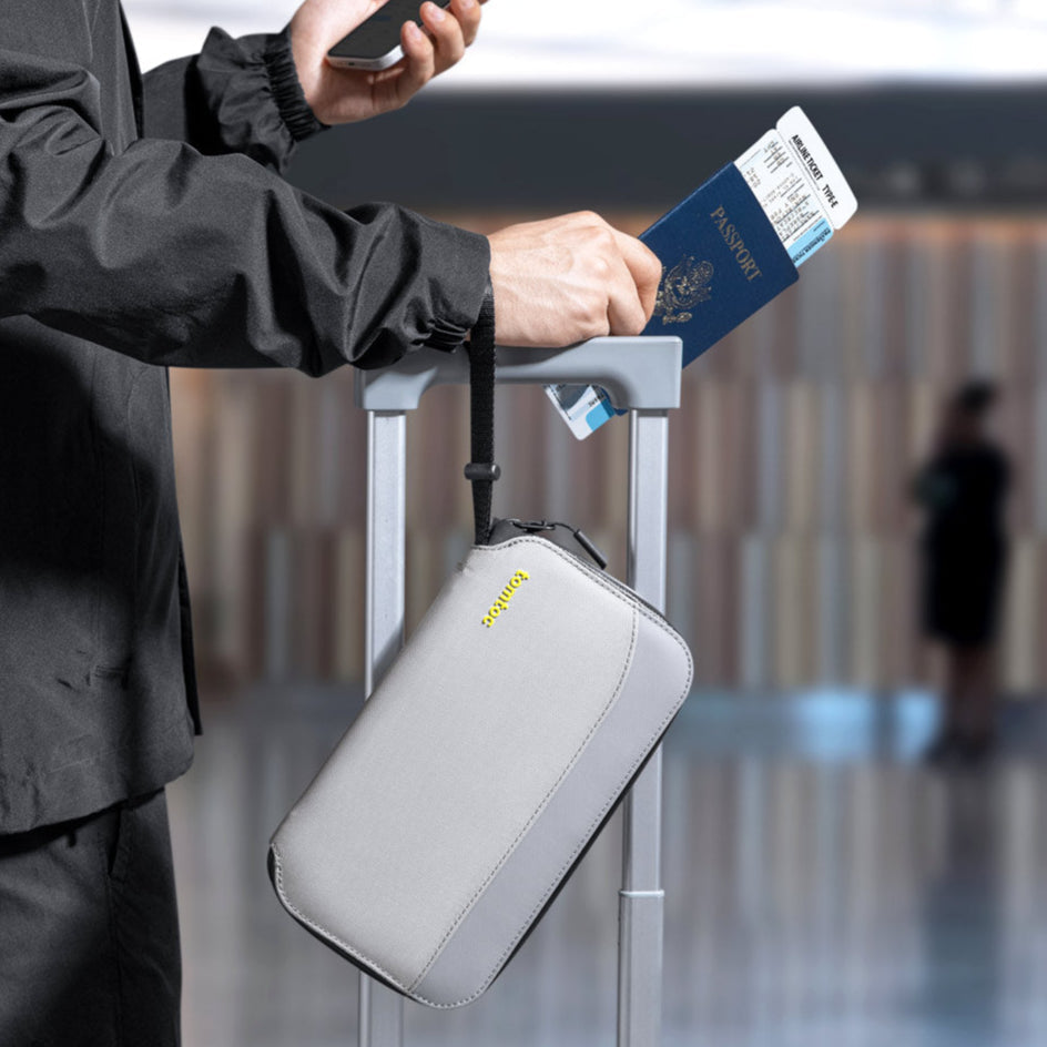 Navigator Passport Holder - Grey