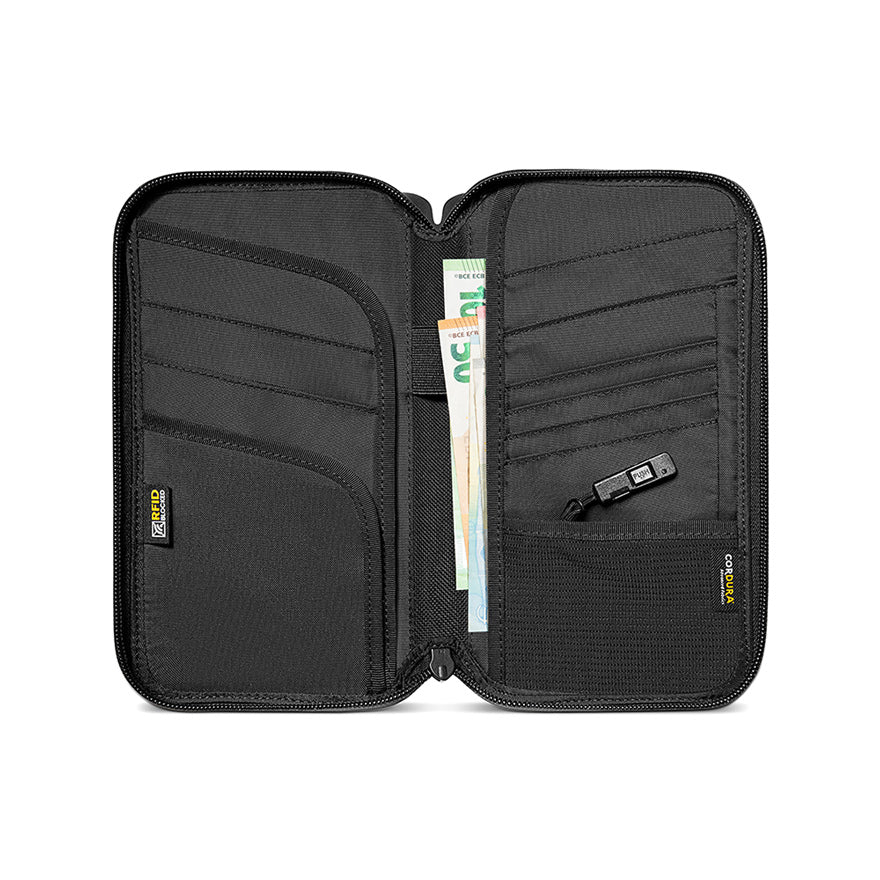 Navigator Passport Holder - Black
