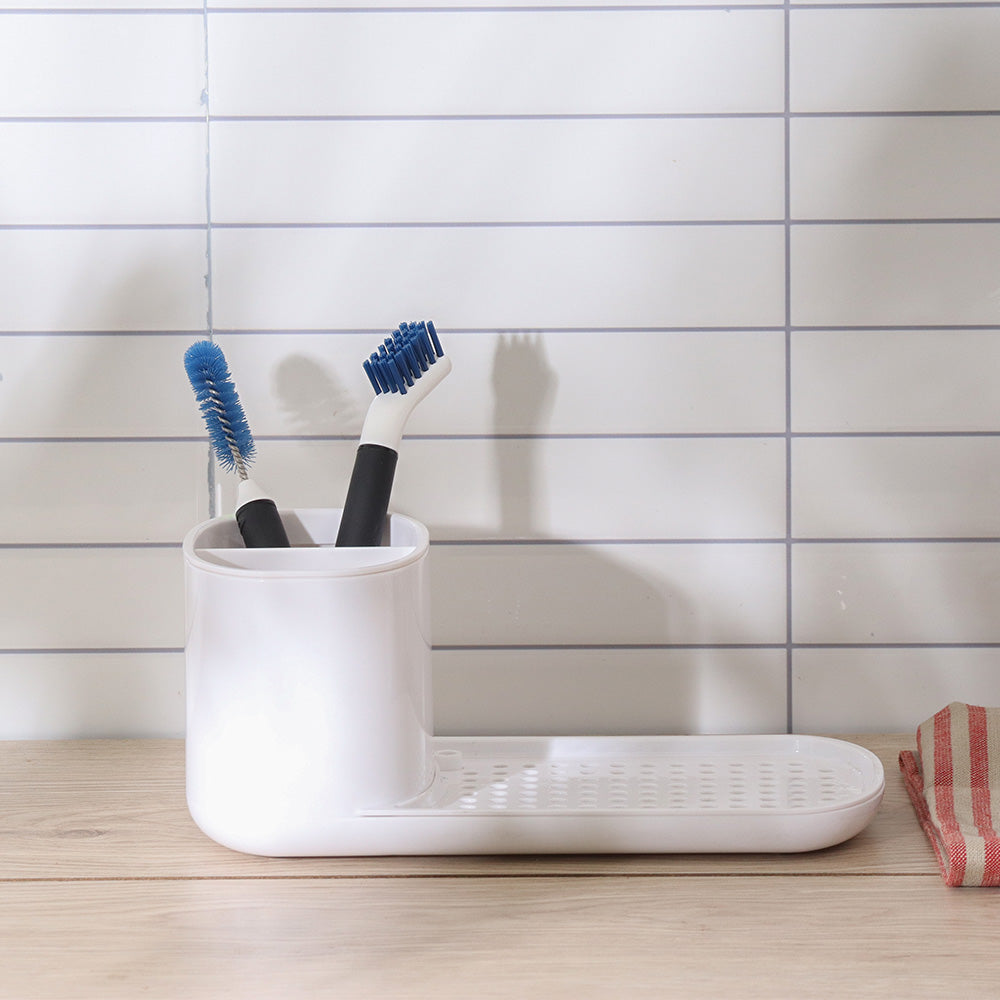 Neat Kitchen Sink Organiser - White