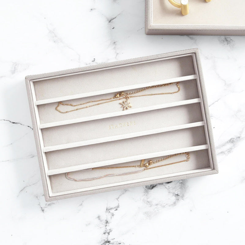 Necklaces Layer Medium - Taupe