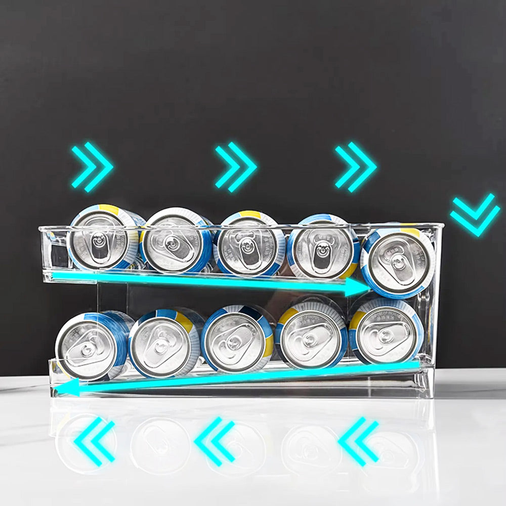 Nest Tiered Soda Can Dispenser - Clear