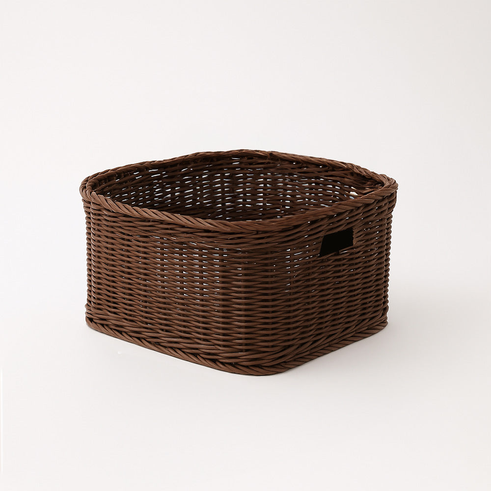Nido Storage Basket Large - Dark Brown