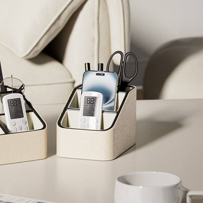 Trio Desk Organiser - Cream