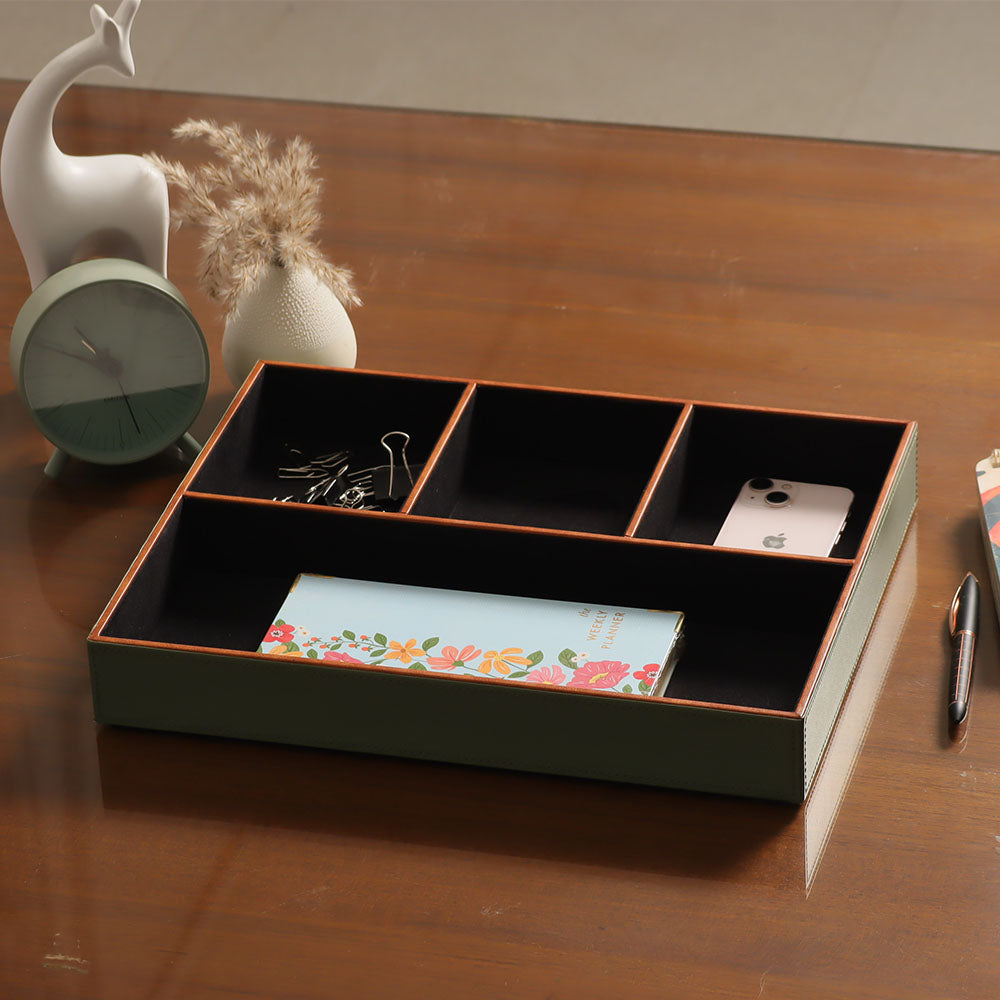 Norm Organiser Tray - Olive