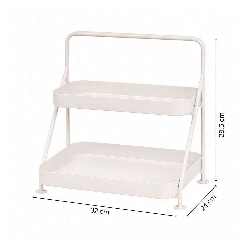 Norman 2-Tier Metal Organizer - Taupe