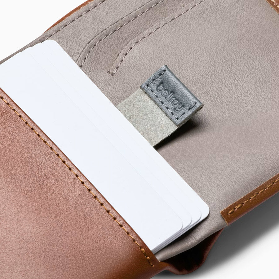 Note Sleeve Wallet - Sienna