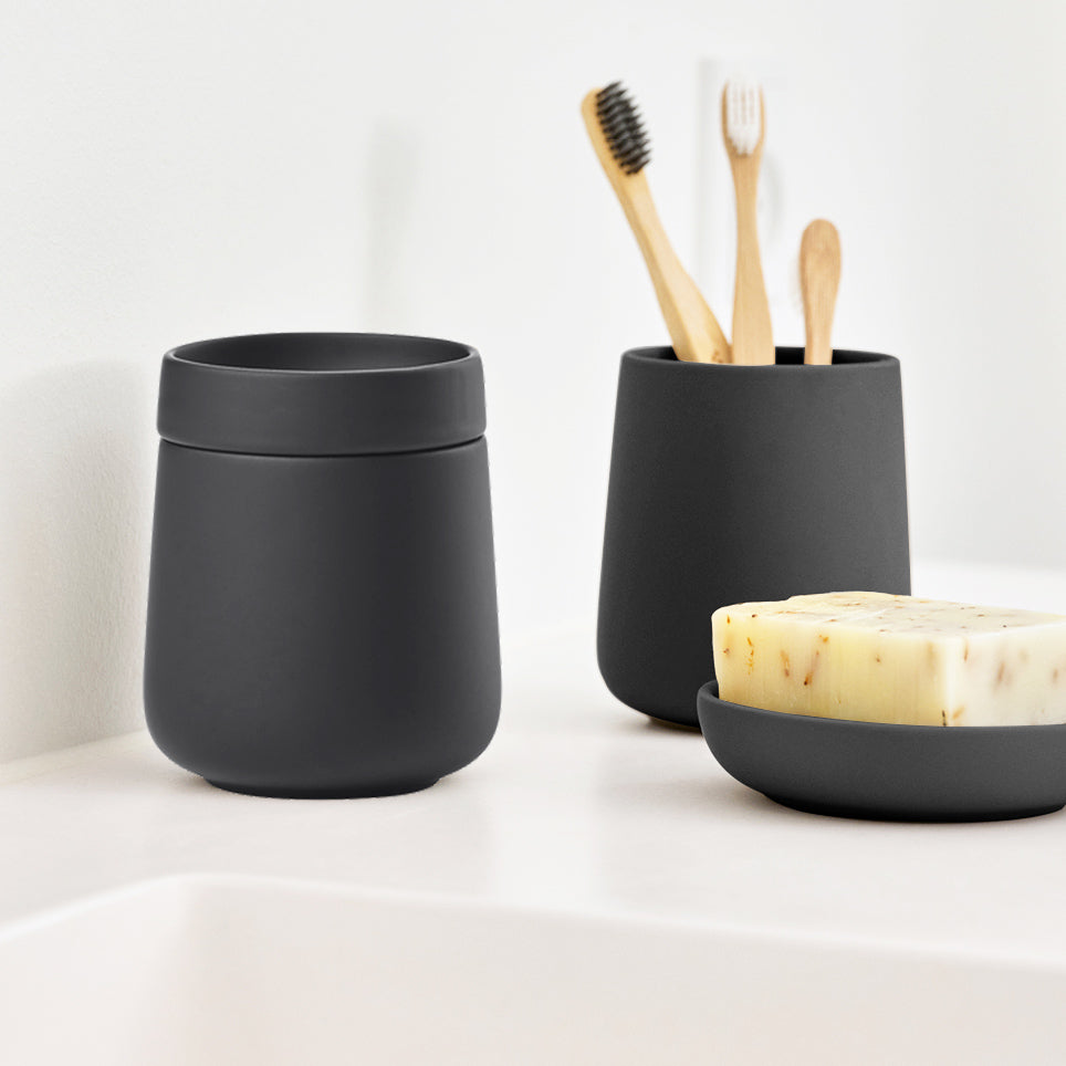 Nova One Jar With Lid - Black