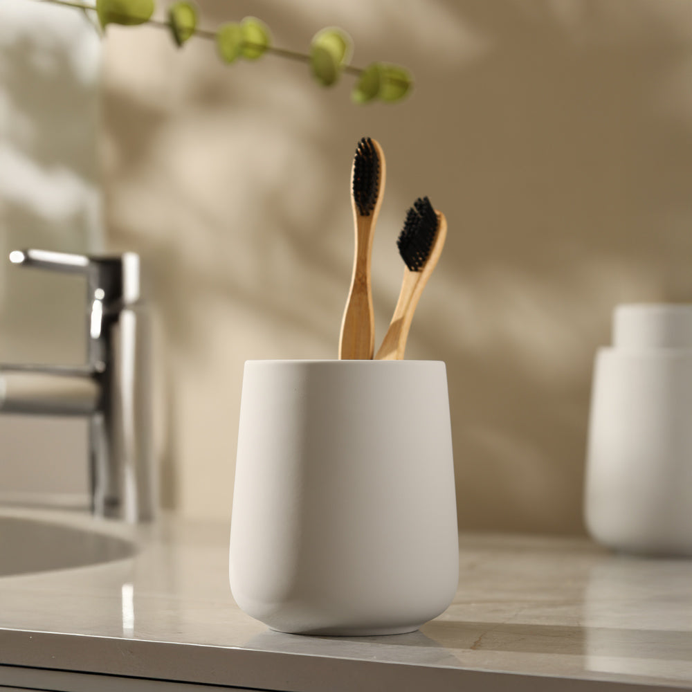 Nova One Toothbrush Tumbler - Soft Grey