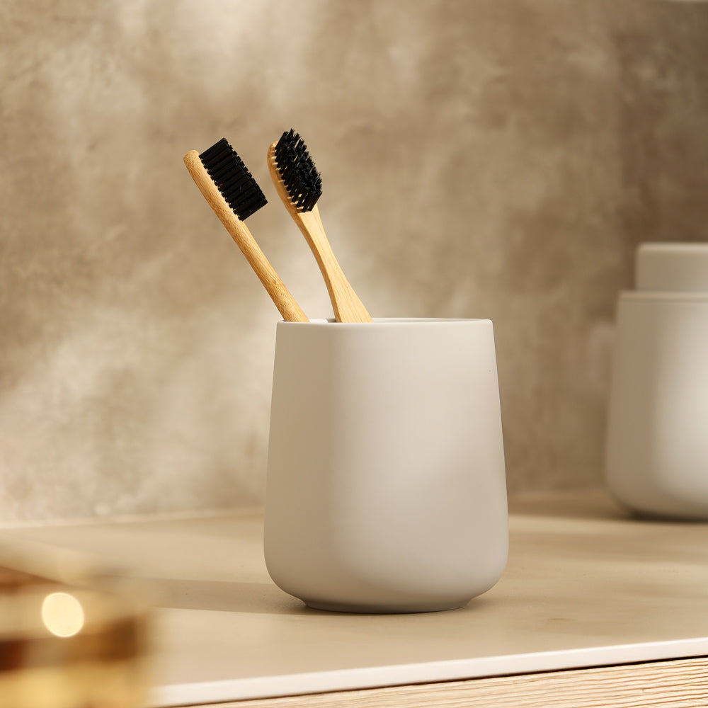 Nova One Toothbrush Tumbler - Soft Grey