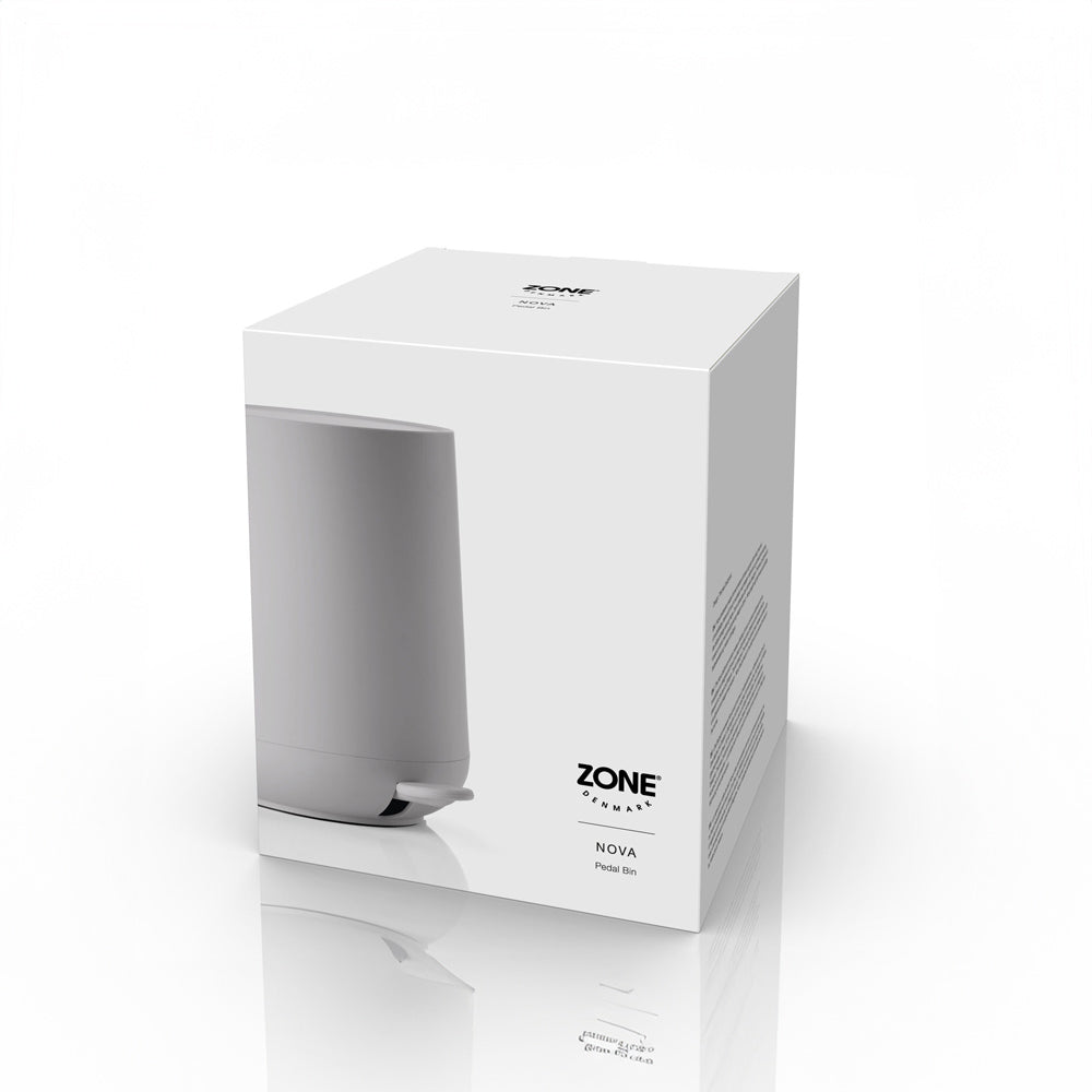 Nova Pedal Bin 3L - Soft Grey