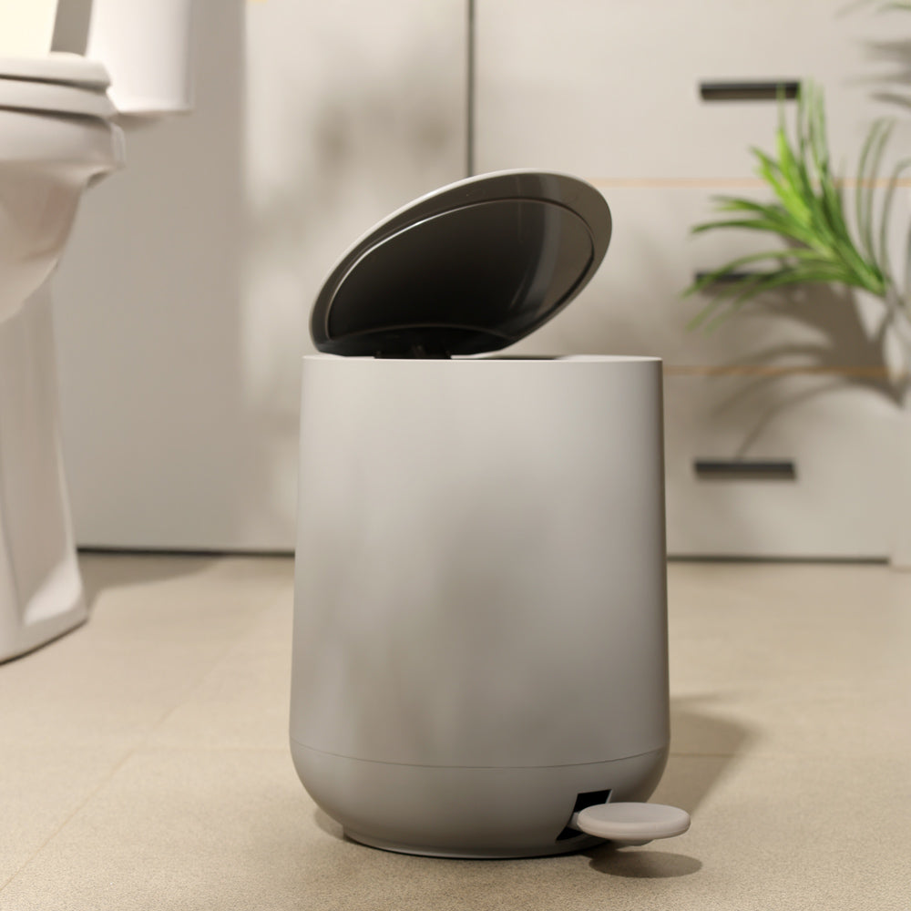 Nova Pedal Bin 3L - Gull Grey