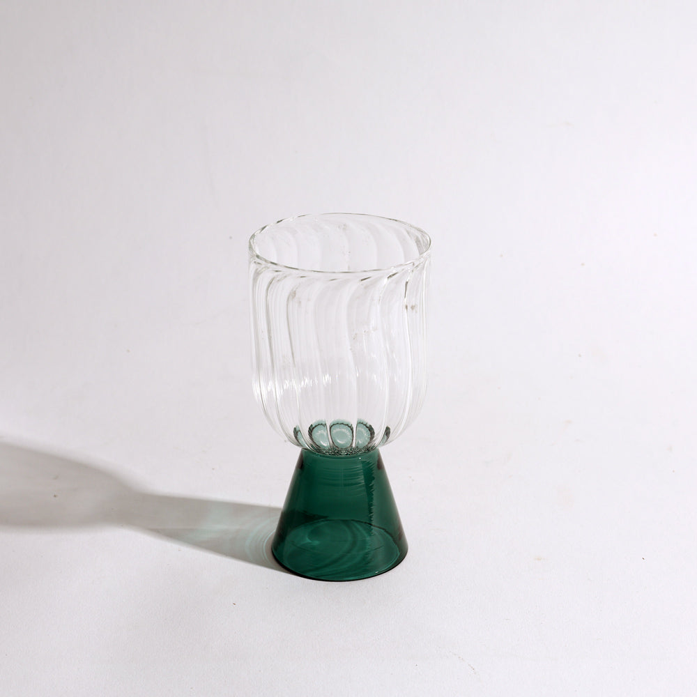 Ellio Drinking Glasses, Set of 2 - Teal