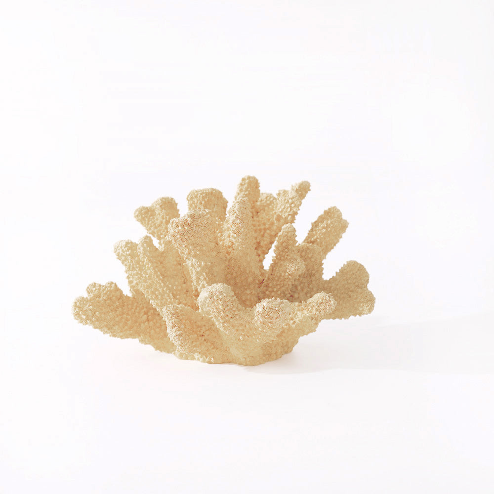 Ocean Coral Decorative Sculpture - Yellow