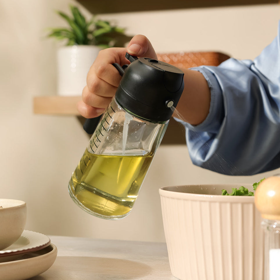 Oil Dispenser & Spray Bottle