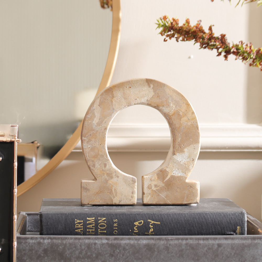 Omega Marble Sculpture - Sandstone