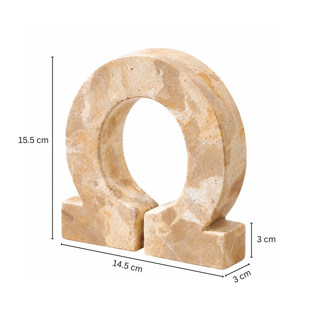 Omega Marble Sculpture - Sandstone