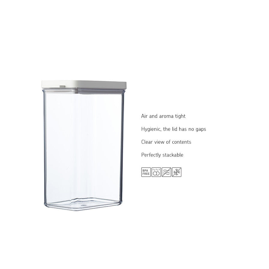 Omnia Storage Box 2000ml - Nordic White
