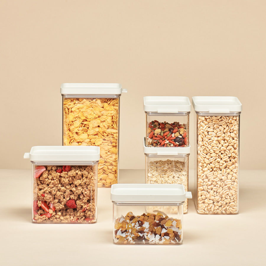 Omnia Storage Box 2000ml - Nordic White