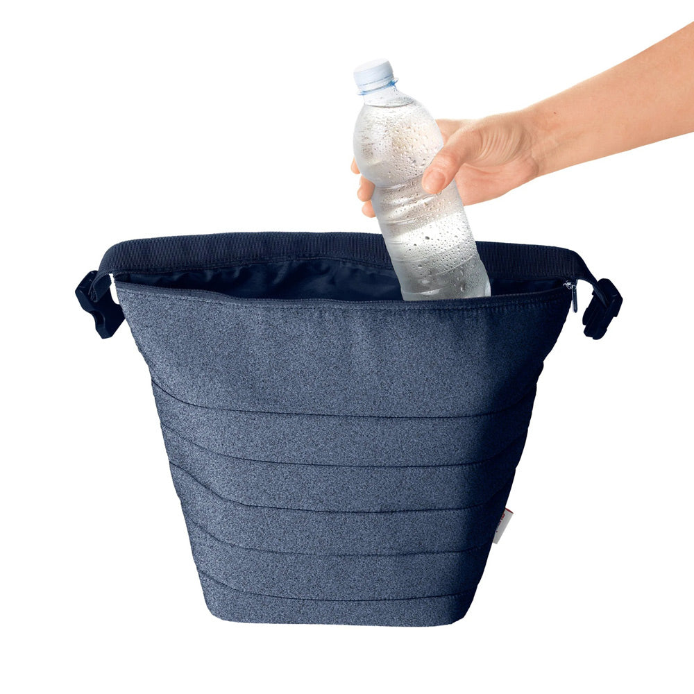 On-the-Go Thermal Bag with Container Small - Denim Blue