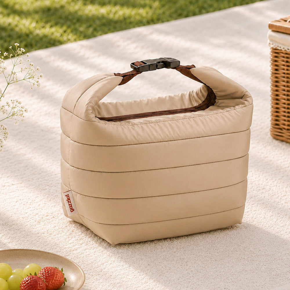 On-the-Go Thermal Lunch Bag Small - Beige