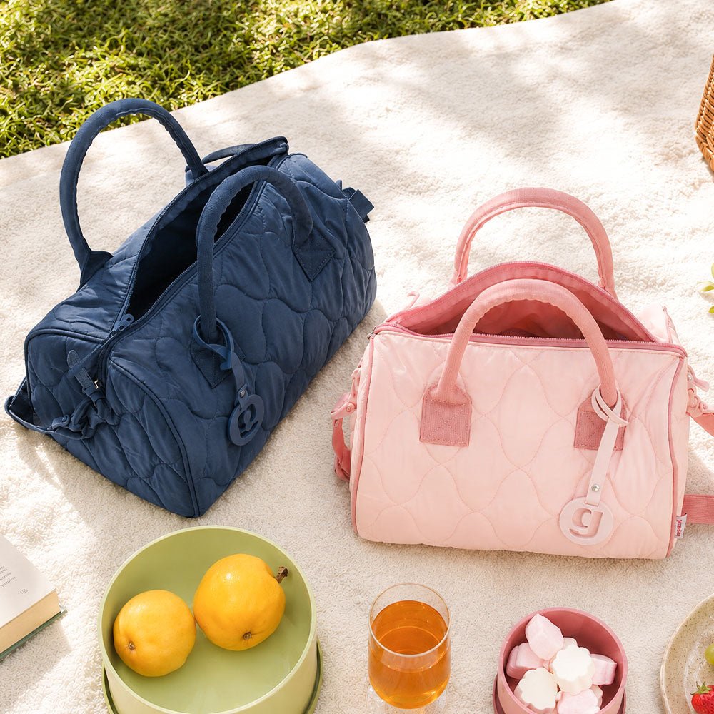 On-the-Go Thermal Shoulder Bag - Denim Blue