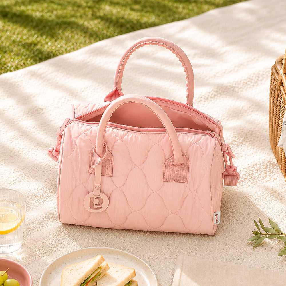 On-the-Go Thermal Shoulder Bag - Pink
