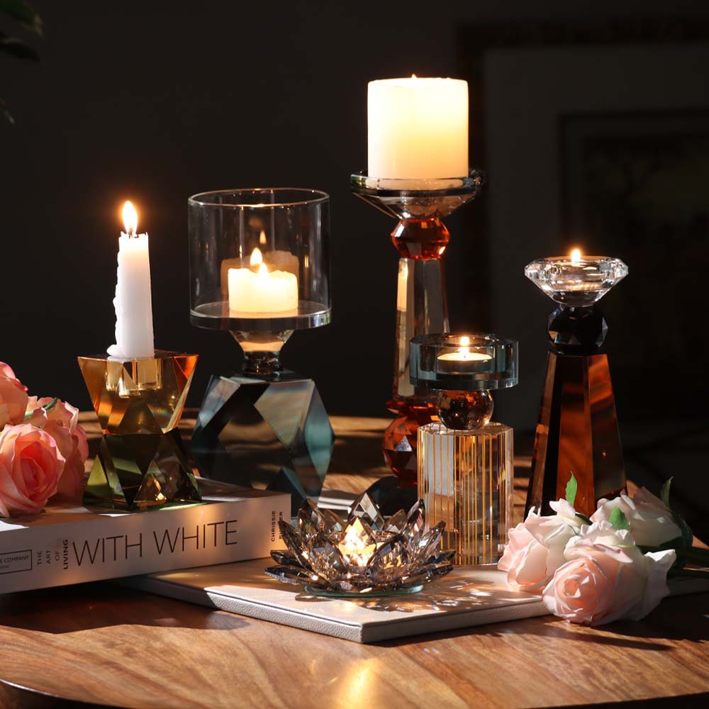 Opulence Crystal Tealight Holder Small