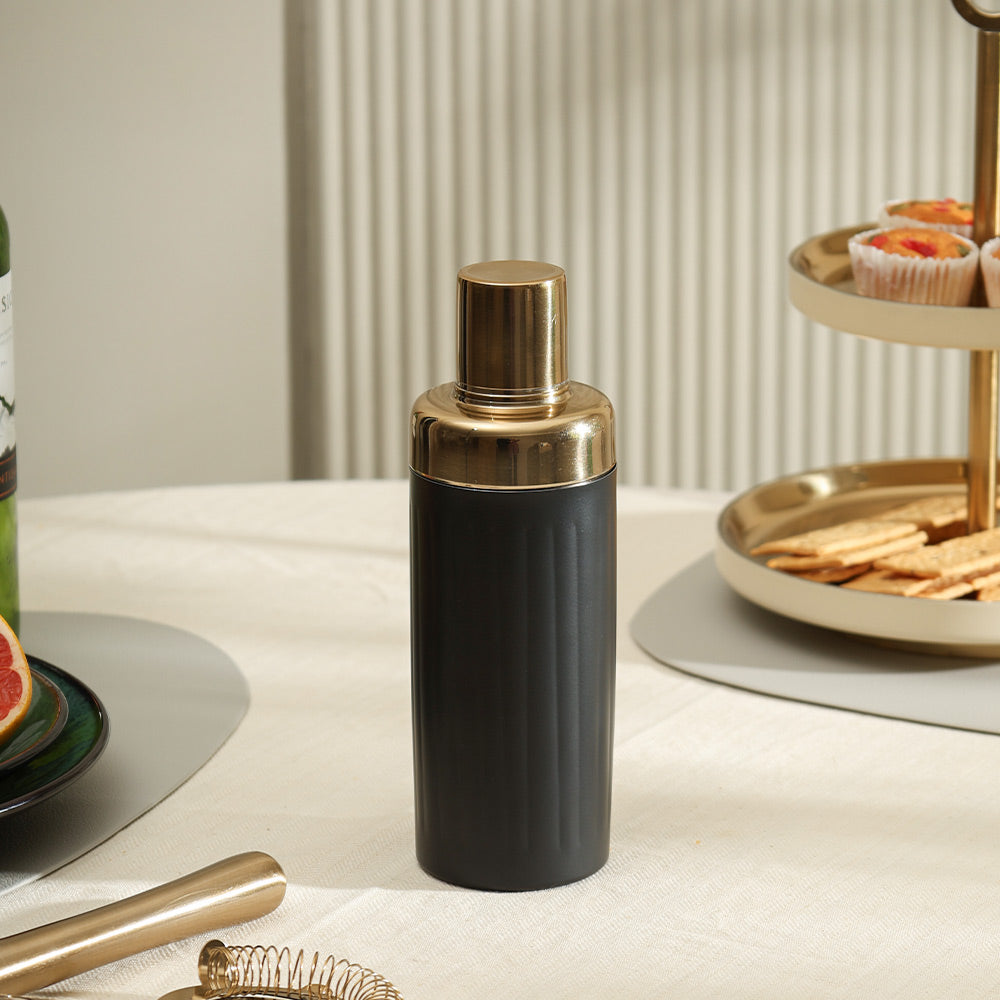 Opus Cocktail Shaker 650ml - Black Gold