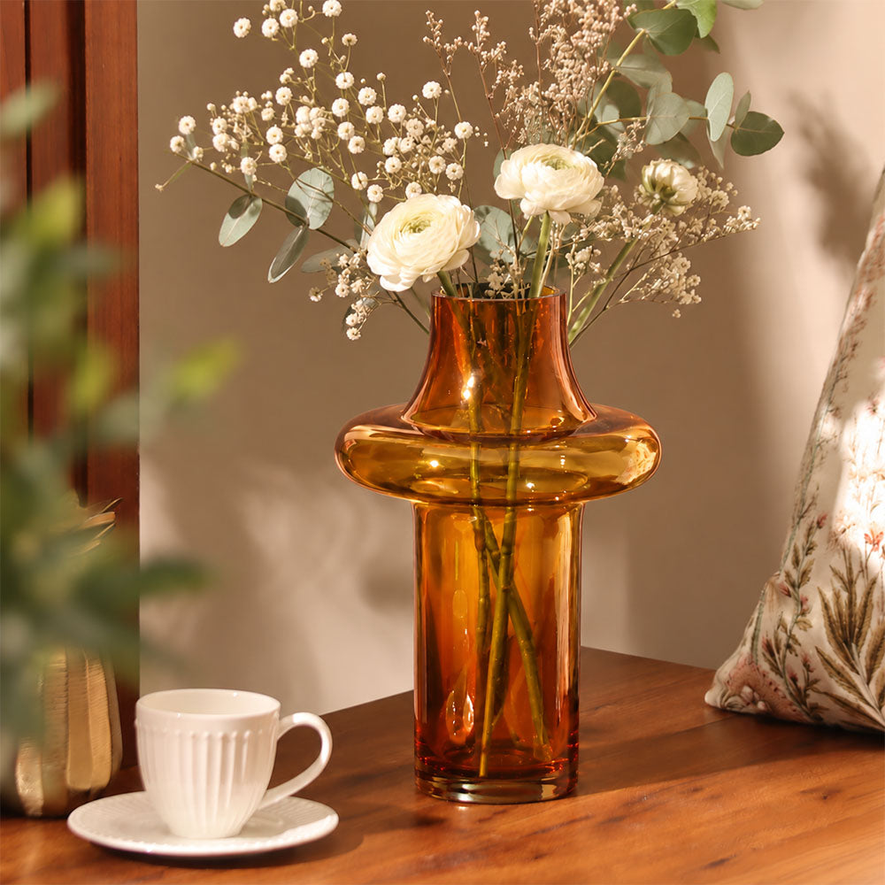 Orbit Glass Vase Large - Sunset