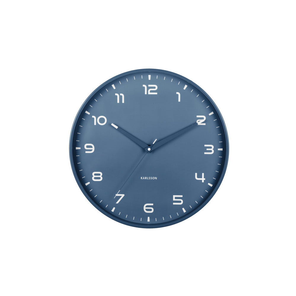 Orgullo Wall Clock 40cm - Blue