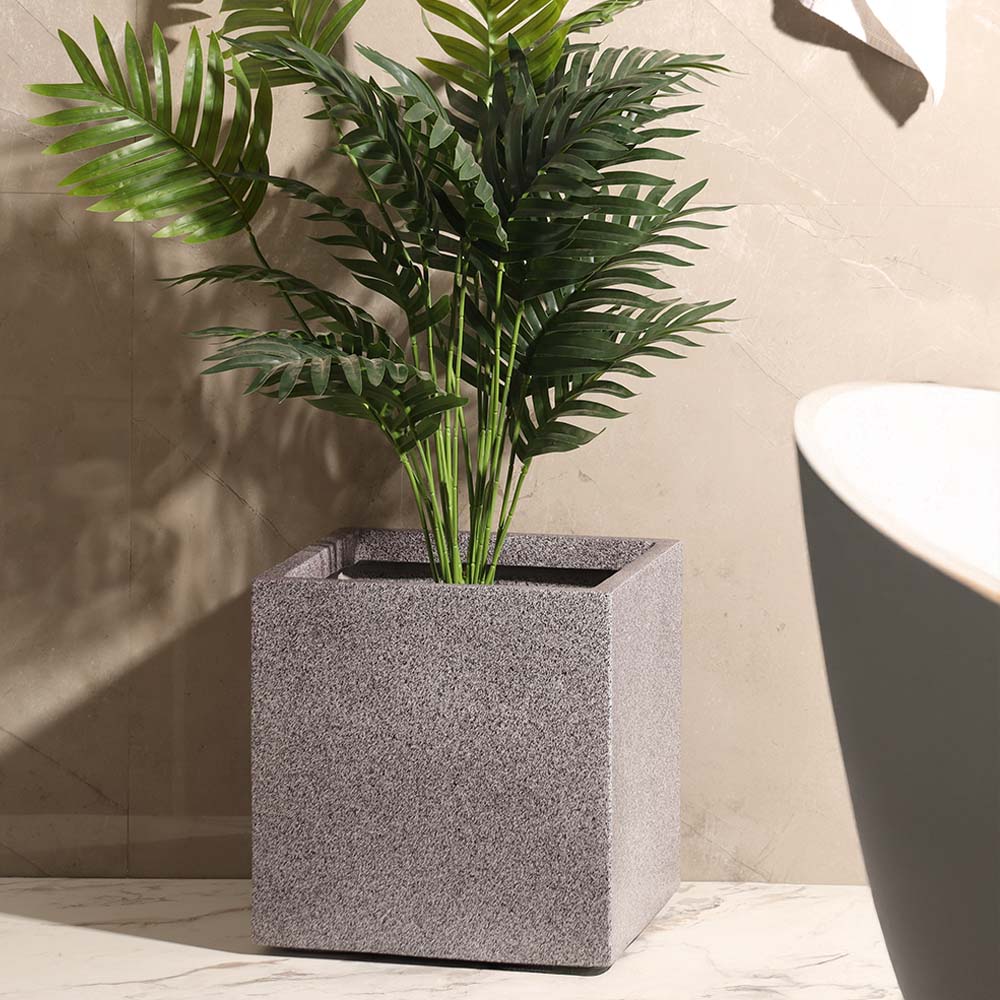 Orion Square Planter Large - Monochrome